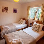 1 Railway Cottages, Betws-y-Coed : Twin Bedroom 1 Railway Cottages, Betws-y-Coed : Twin Bedroom