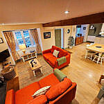 Ty Newydd open plan downstairs Ty Newydd open plan downstairs